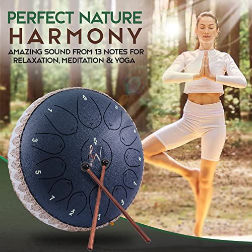 Wise Harmony 12 Inch Steel Tongue Drum