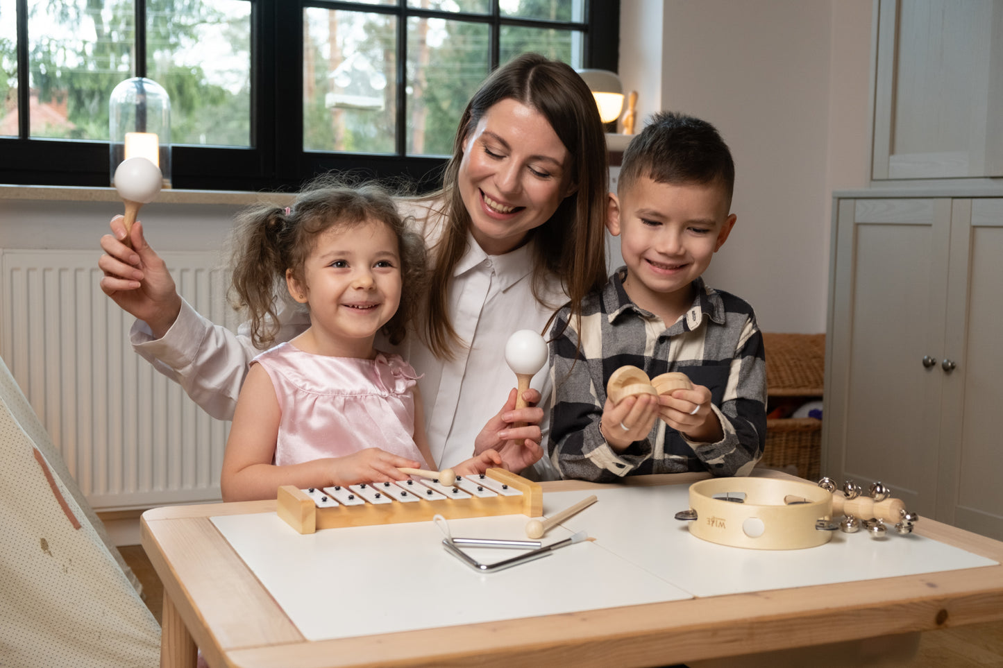 Wooden Montessori Percussion Musical Instruments Set